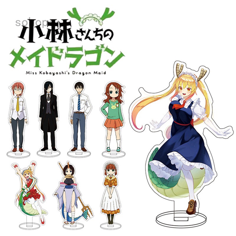 Mô Hình Nhân Vật Anime Kobayashi 's Dragon Maid Bằng Acrylic