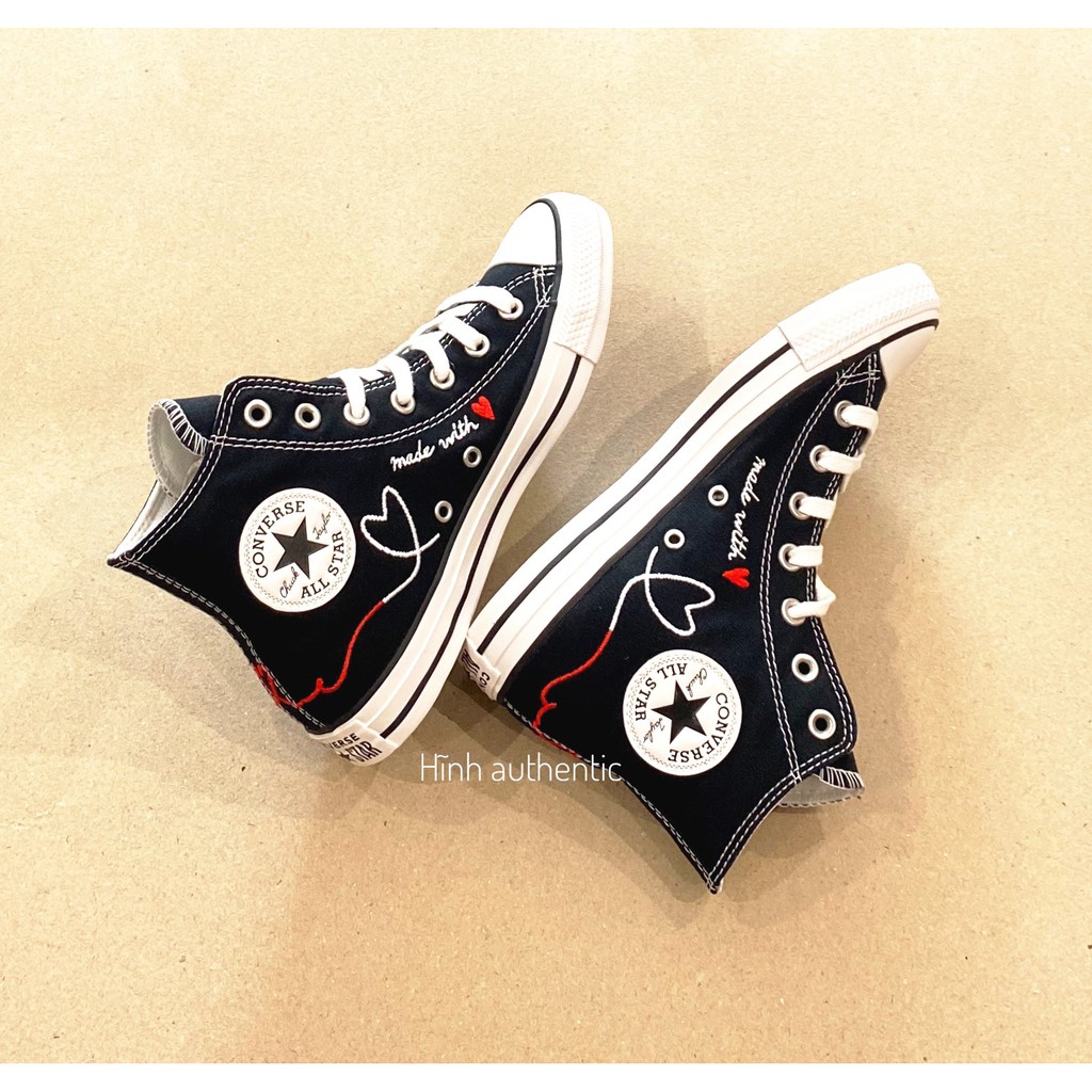 Giày Converse Classic Valentine's Đen 171158v