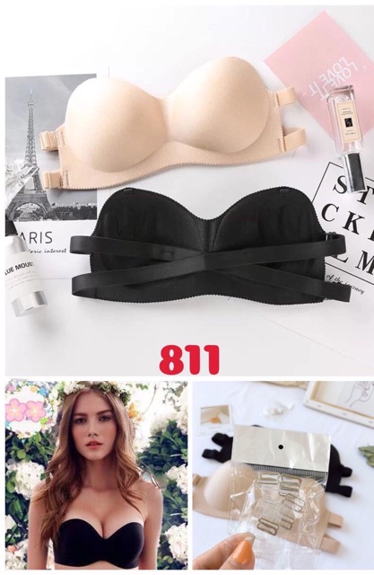 [TẶNG DÂY TRONG]BRA SU DÂY CHÉO SEXY 811# | WebRaoVat - webraovat.net.vn