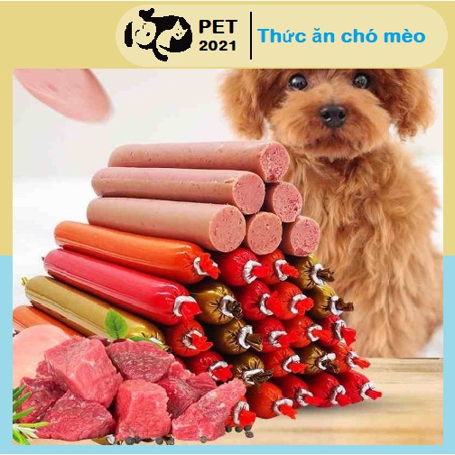 Xúc Xích Dành Cho Chó Mèo (Combo10 Chiếc)- Đồ Ăn Vặt Thú Cưng