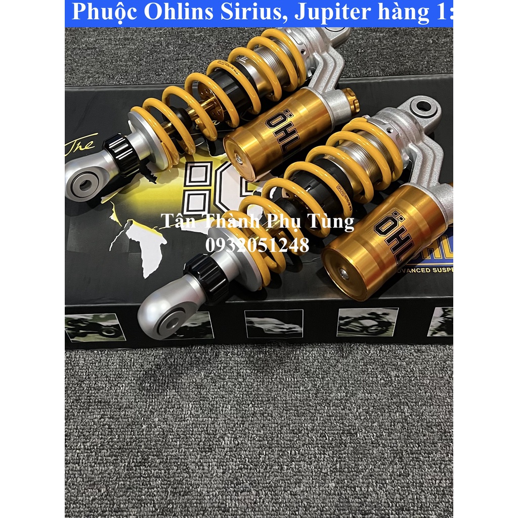 Phuộc Ohlins có bình Wave , Dream, Future, Sirius, Jupiter hàng 1:1 đẹp, nét
