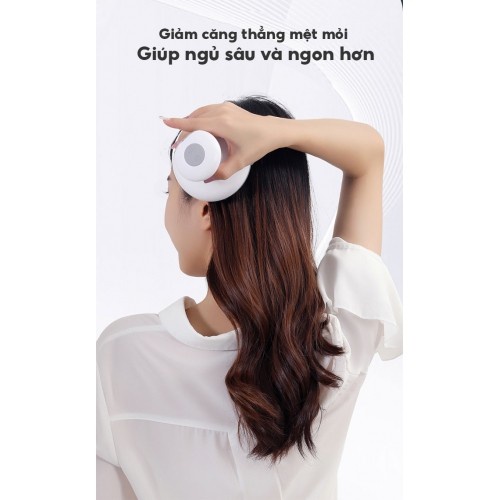 Máy massage đầu cầm tay pin sạc 4D ST-702 - Giảm stress, đau nhức đầu | OKbuy
