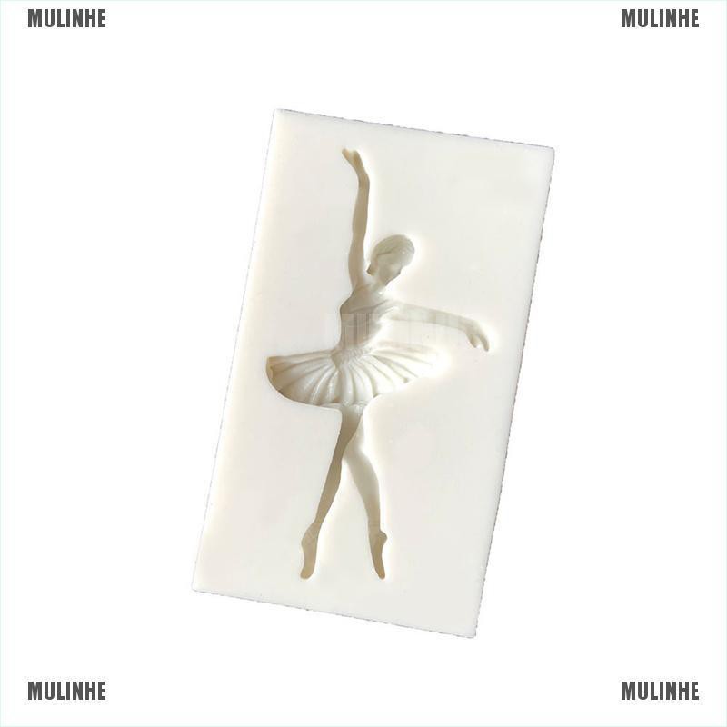 Khuôn Silicone Tạo Hình Trang Trí Bánh Kẹo Hình Vũ Công