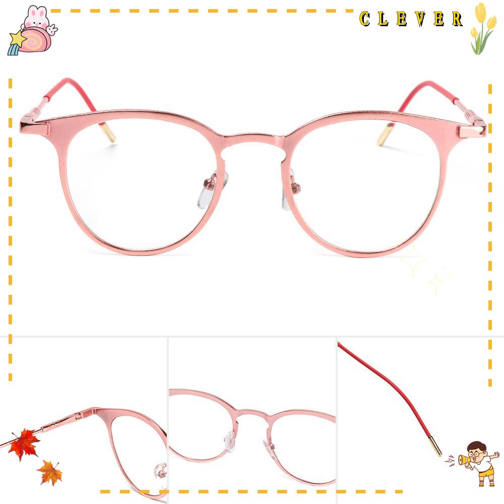 Mắt kính gọng tròn bằng kim loại kiểu dáng cổ điển