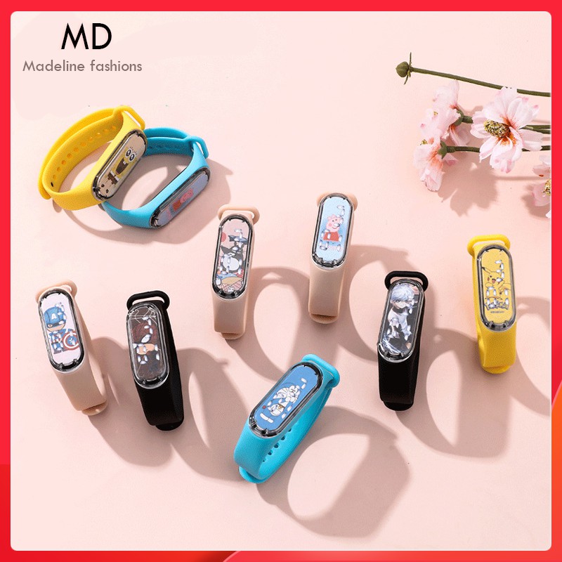 Đồng hồ thời trang nam nữ Led Lh02 thời trang, nhân vật hoạt hình cực đẹp