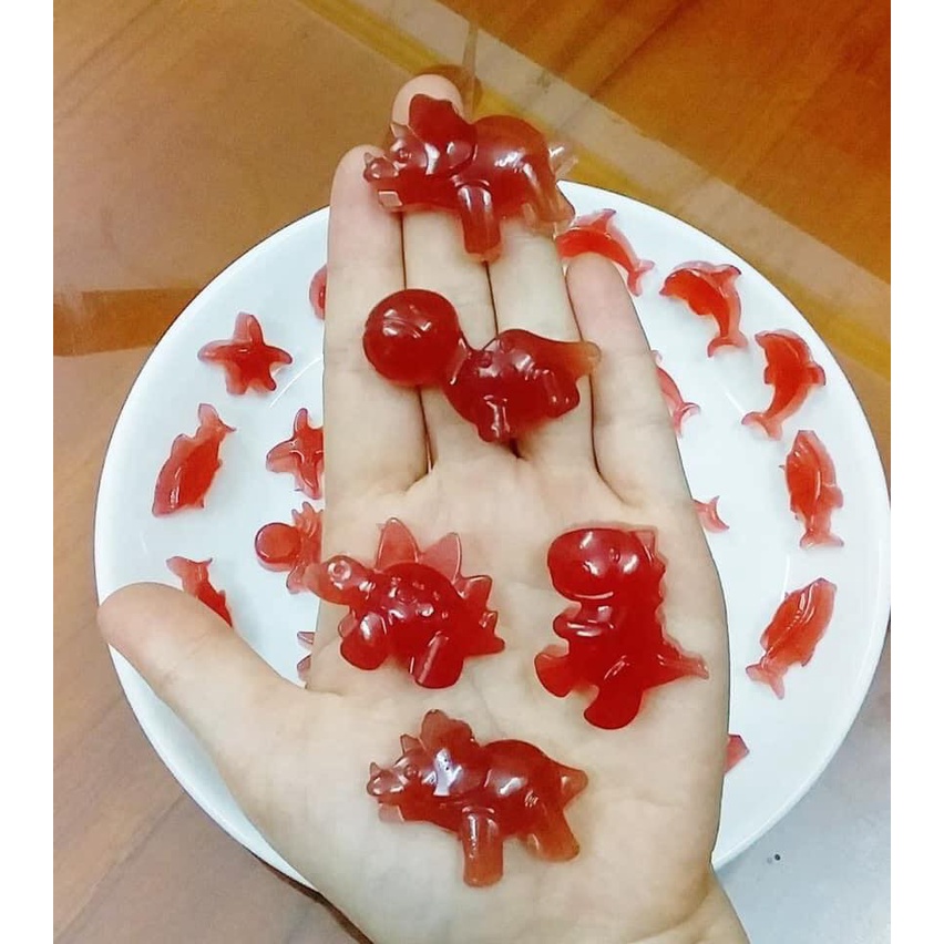 Gelatin hữu cơ cho bé gelatine hữu cơ Ruf và Gelatine thường Ruf kẹo chip chip kẹo dẻo HANZOMART