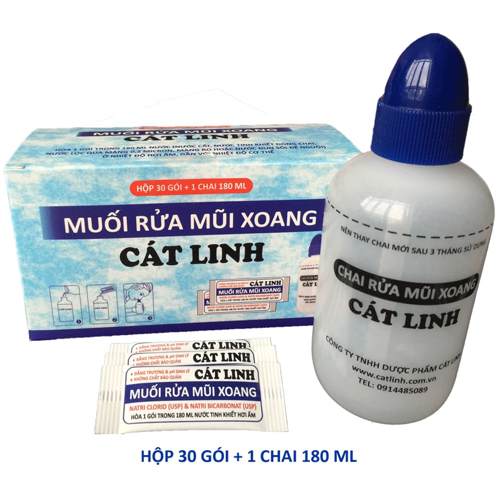 Bình Rửa Mũi Xoang Cát Linh
