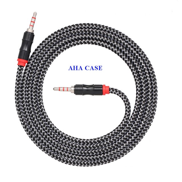 JACK LOA 2 đầu 3.5 1M/2M- dây nối âm thanh loa với điện thoai, pc, laptop, máy tính, amply..