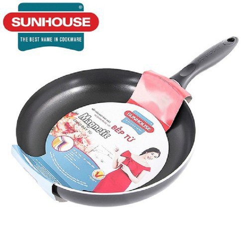 Chảo từ sử dụng mọi loại bếp chống dính Sunhouse Magnetic Pan SHM đủ size từ 18-30