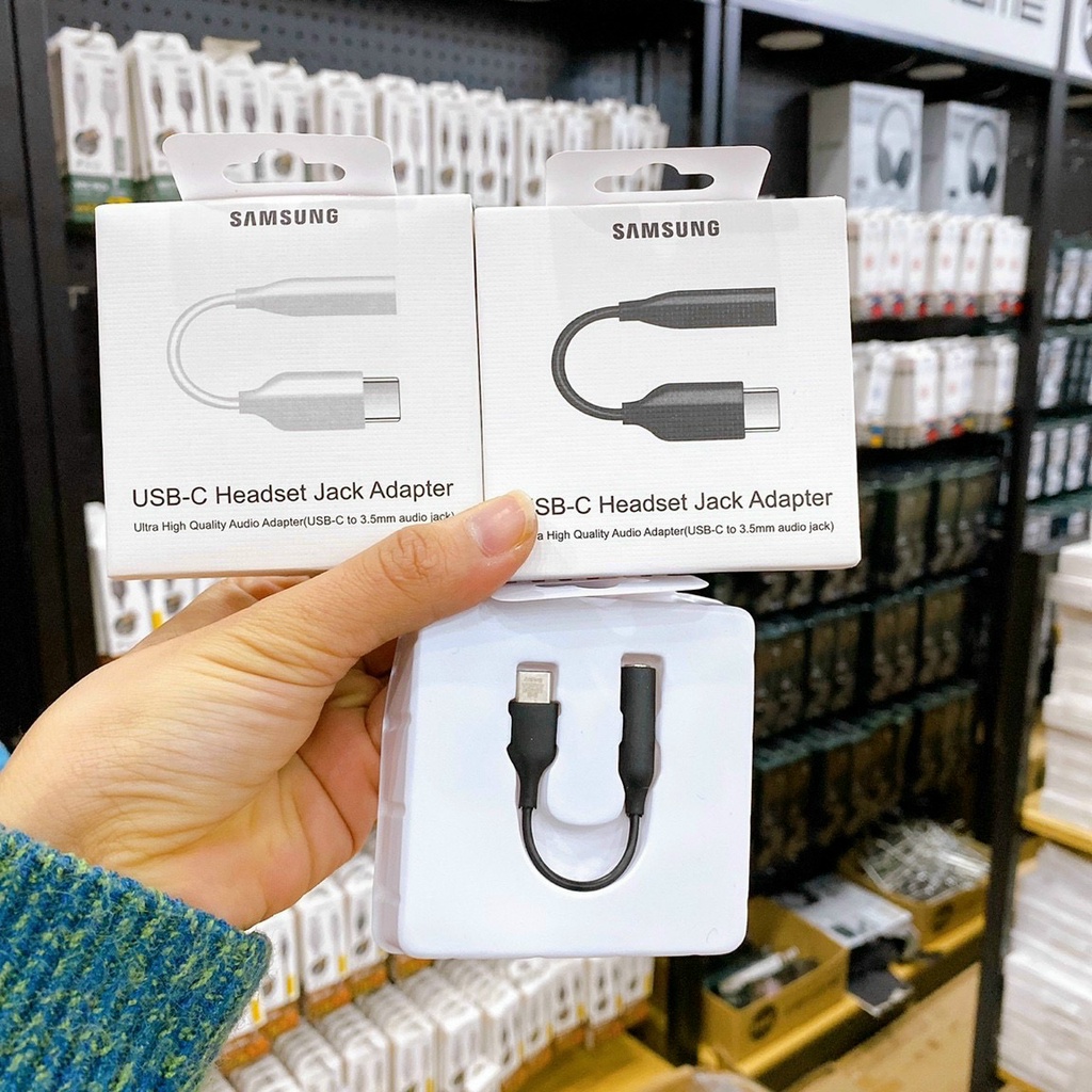 Jack Chuyển Đổi Tai 3.5mm To Type C 🍀 Jack Chuyển Tai Nghe / Chính Hãng Samsung/ Dành Cho Galaxy Note 10 - Note 10 Plus