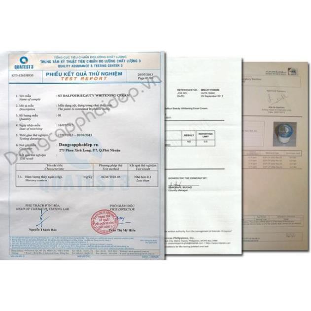 Kem pháp xuất mỹ Dalfour Beauty ban đêm/ban ngày