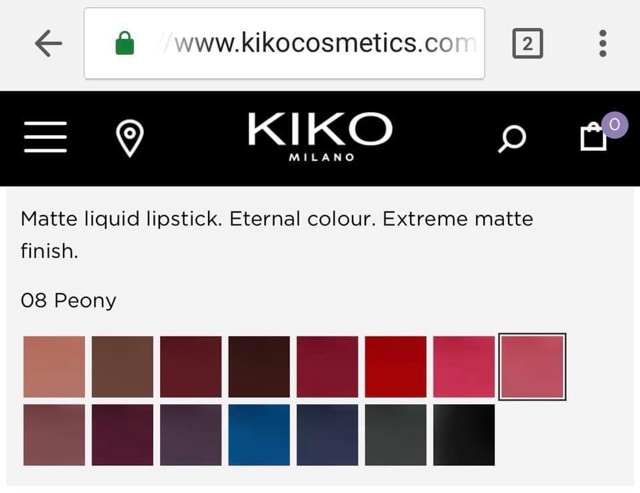 Son Kiko Instant colour 05