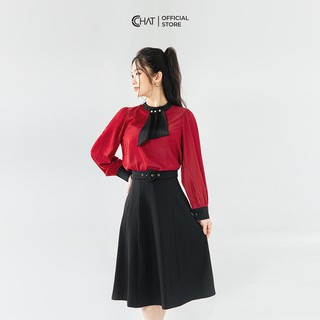Chân váy xoè bổ cúp CCHAT