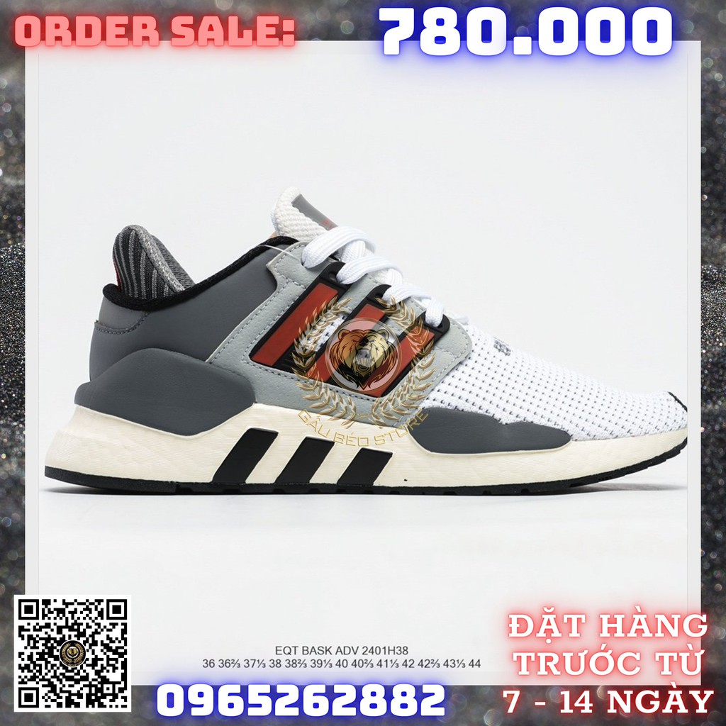 GIÀY SNEAKER MÃ SẢN PHẨM_adidas EQT Support Boost NHIỀU MÀU PHONG CÁCH FULLBOX + FREESHIP