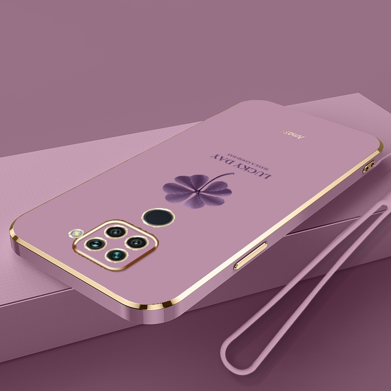 Ốp Điện Thoại Silicon Mạ Viền Đơn Giản Sang Trọng Cho Xiaomi Redmi Note 9 4G Note 9s 9 Pro Max