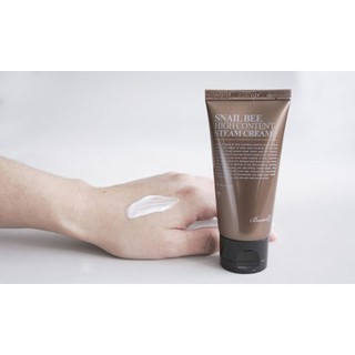Kem dưỡng da Snail Bee High Content Steam Cream