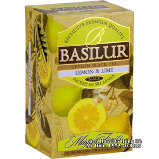 [T8/2022] Trà Basilur Lemon & Lime