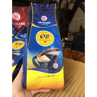 Cà phê hạt rang OCEAN BLUE gói 500g