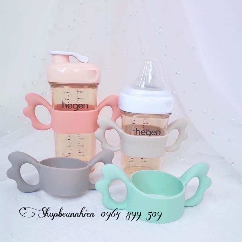 Tay cầm bình sữa cổ rộng silicone