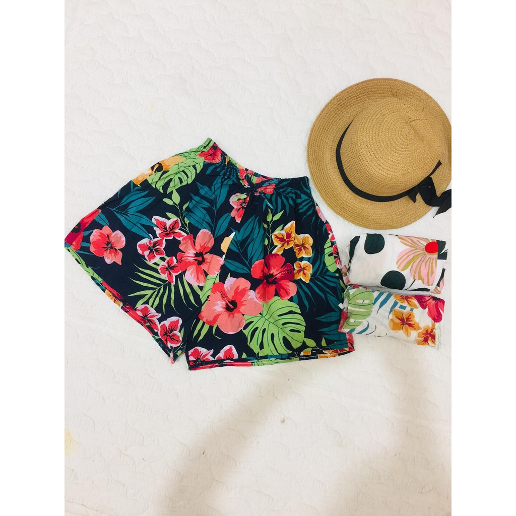 Quần đũi hoa siêu mát, siêu xinh, không co rút (47-65kg) | BigBuy360 - bigbuy360.vn