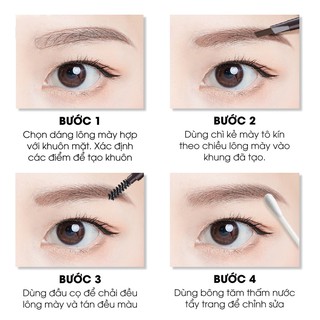  Bút kẻ lông mày Lameila Double Effect 2 đầu