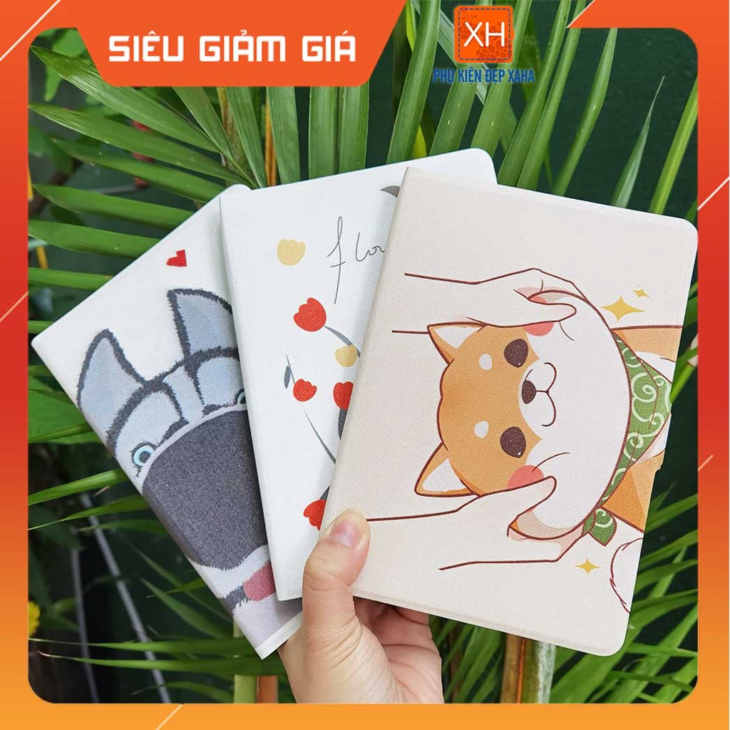 [Siêu Hot] Bao da Kindle Paperwhite 3/2/1 Hít Nam Châm Kiêm Giá Đỡ In Hình Cute Dễ Thương - Phụ Kiện