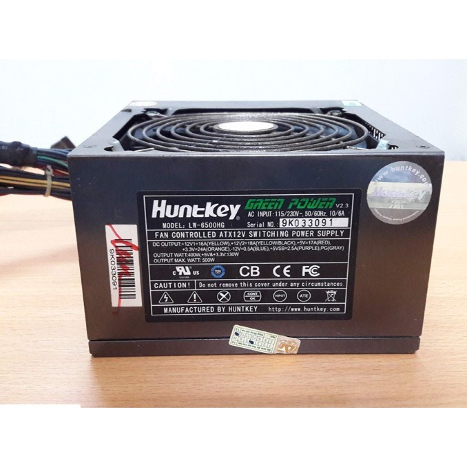 Nguồn Huntkey 500w CST cũ