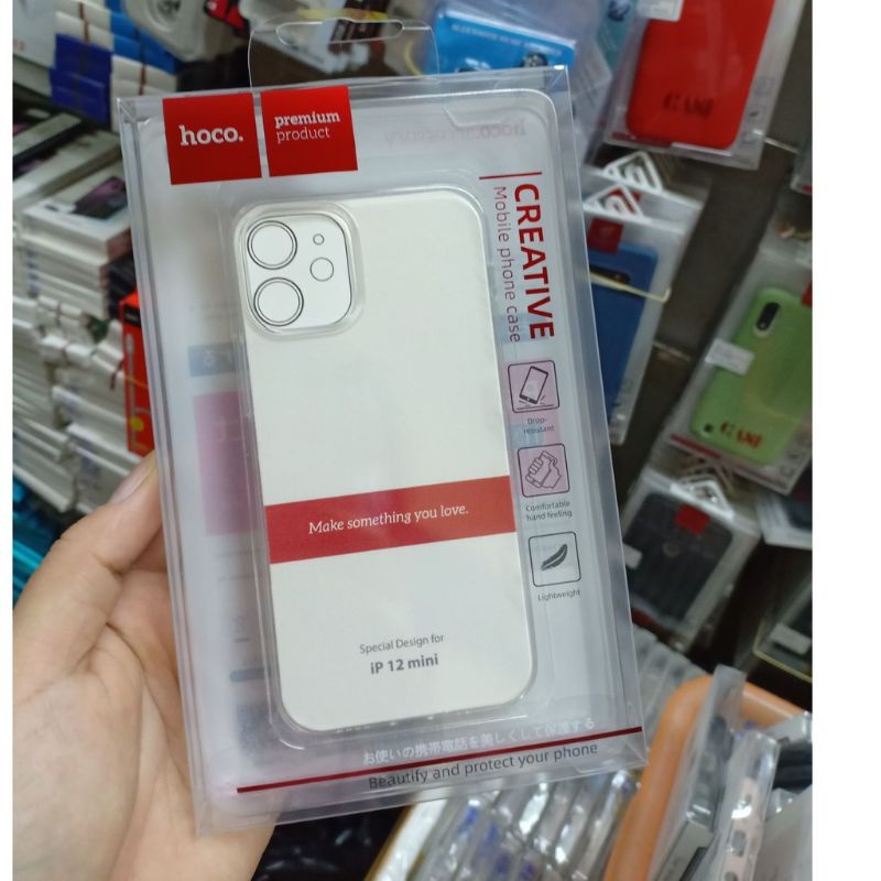 ỐP SILICON TRONG SUỐT CHÍNH HÃNG HOCO