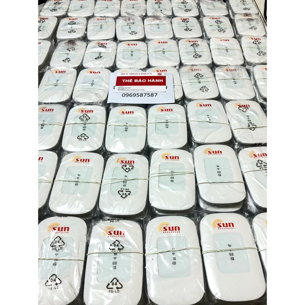 Phát Wifi Di Động 4G LTE SUN FX PR2 Từ Sim 4G 3G Pin 2050mAh - BH 6 Tháng - Hưng Long PC
