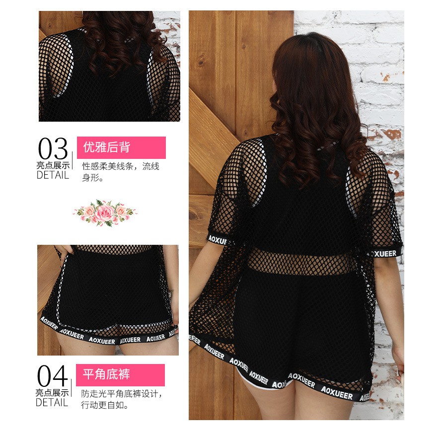 ( Có Video,Có Sẵn Big Size) Đồ Bơi Nữ Bikini 3 Mảnh Cho Người Mập | BigBuy360 - bigbuy360.vn