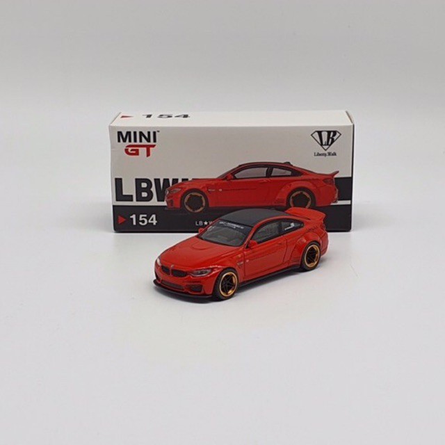 Xe Mô Hình BMW M4 Copper Wheel 1:64 MiniGT ( Đỏ )