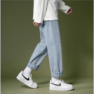 Quần jean nam, nữ, baggy, ống suông rộng