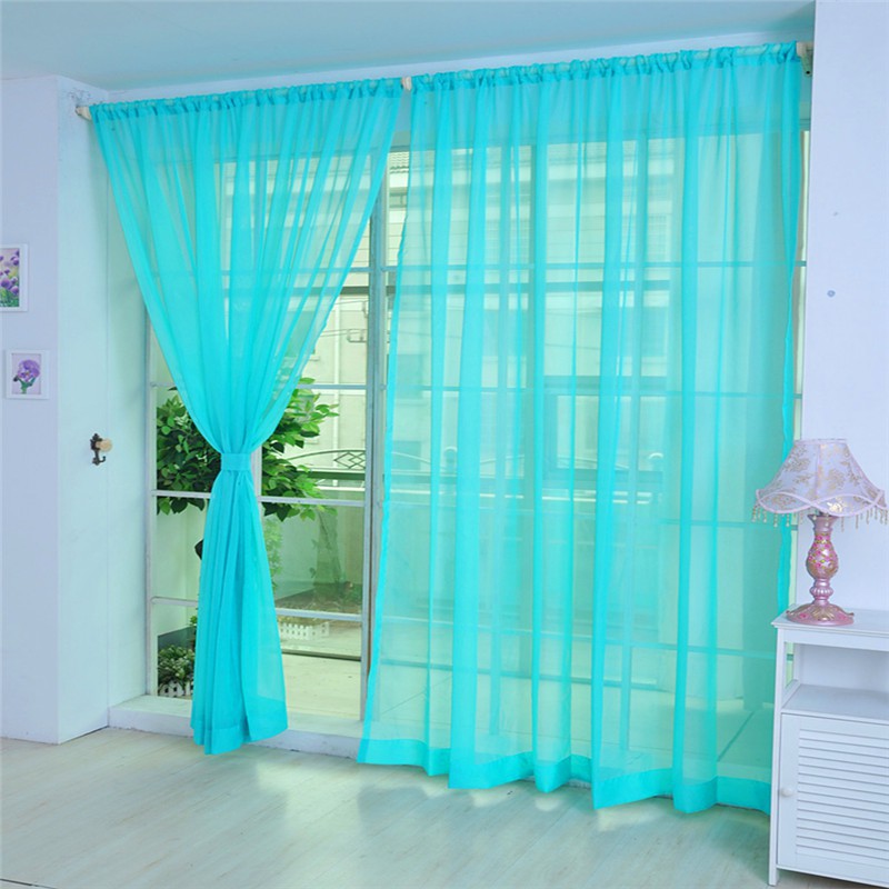 Rèm cửa vải voan trang trí gia đình