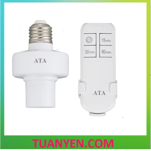 Đui đèn điều khiển từ xa ATA E27DK hàng chính hãng ata