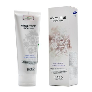 [Sữa rửa mặt dabo] Sữa rửa mặt làm mờ nám và tàn nhang Cây Tuyết Trắng Hàn Quốc 150ml - Hàng Chính Hãng