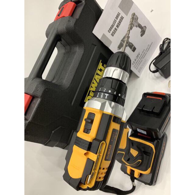 Máy khoan pin Dewalt 26V USA Kèm Búa Khoan Tường