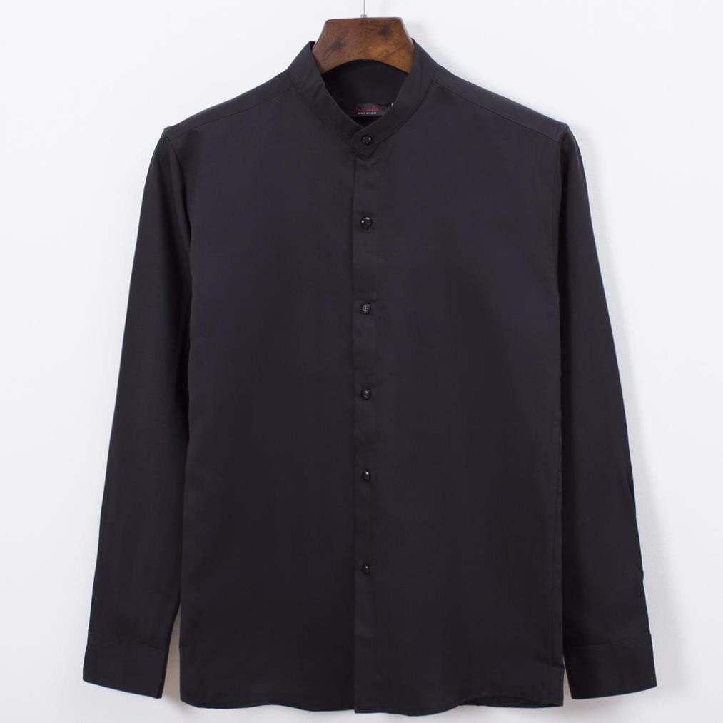 Áo sơ mi dài tay cổ tàu 4U-1740 [Hàng Cao Cấp] | BigBuy360 - bigbuy360.vn