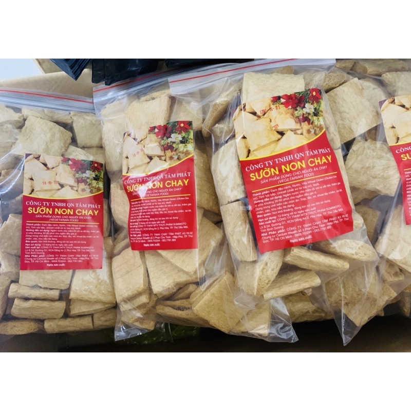 🔥500g SƯỜN NON CHAY CÔNG NGHỆ NHẬT BẢN  / Chay Tâm Phát