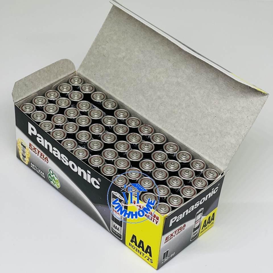 Hộp 60 viên pin AAA Panasonic chính hãng