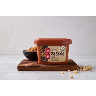 Tương đậu Hàn Quốc lên men Doenjang nấu canh, súp, lẩu, ướp thịt nướng hộp 500g
