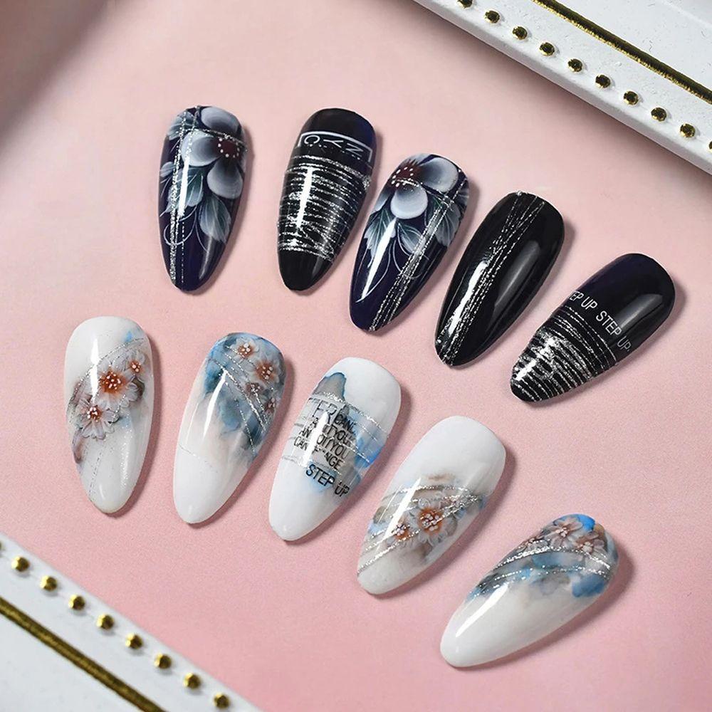 OCEANMAP Gel Sơn Móng Tay Ánh Kim Loại Lâu Trôi Thời Trang