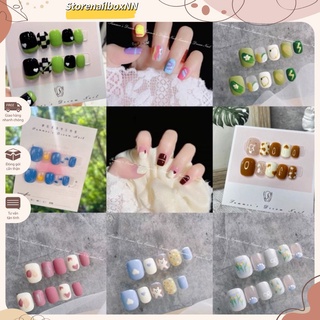 Nailbox ,10 móng úp thiết kế , vẽ đơn giản