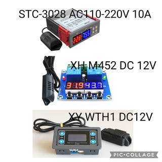 Bộ điều khiển nhiệt độ và độ ẩm kỹ thuật số XY-WTH1 / STC-3028 / XH-M452