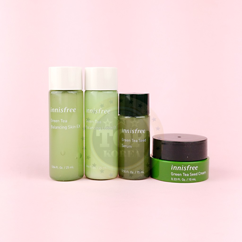 <innisfree> Green tea special set / Bộ 4 mỹ phẩm dưỡng da INNISFREE chiết xuất trà xanh hiệu quả / TOPKOREA | WebRaoVat - webraovat.net.vn