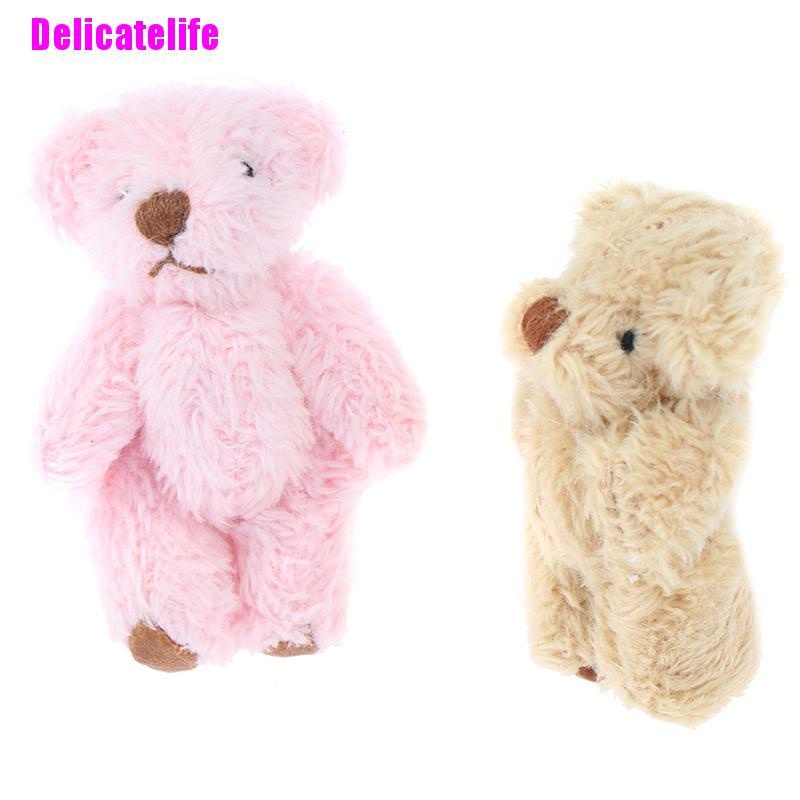 Phụ Kiện Trang Trí Búp Bê Hình Gấu Tóc Dài 4.5cm Dễ Thương