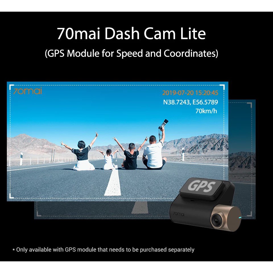 Camera hành trình 70mai Dashcam Lite - Phiên bản Nội Địa - Bảo hành 12 tháng | BigBuy360 - bigbuy360.vn
