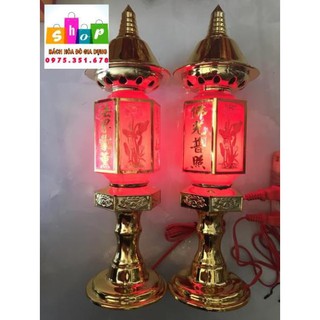 Cặp đèn thờ lục giác-Giadung24h