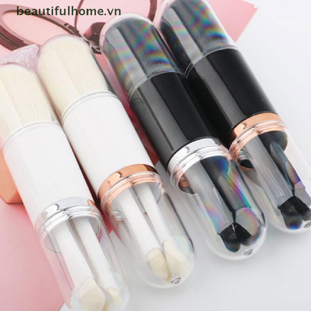 Cọ Trang Điểm Mắt 4 Trong 1 Có Thể Thu Gọn