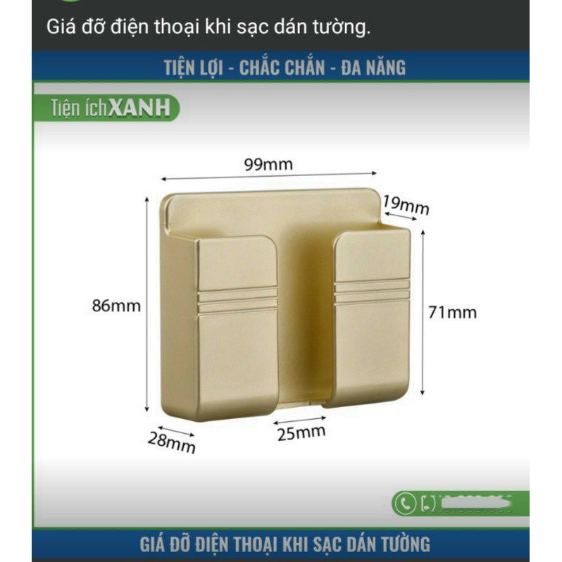 Giá Đỡ Điện Thoại Dán Tường Đa Năng | BigBuy360 - bigbuy360.vn