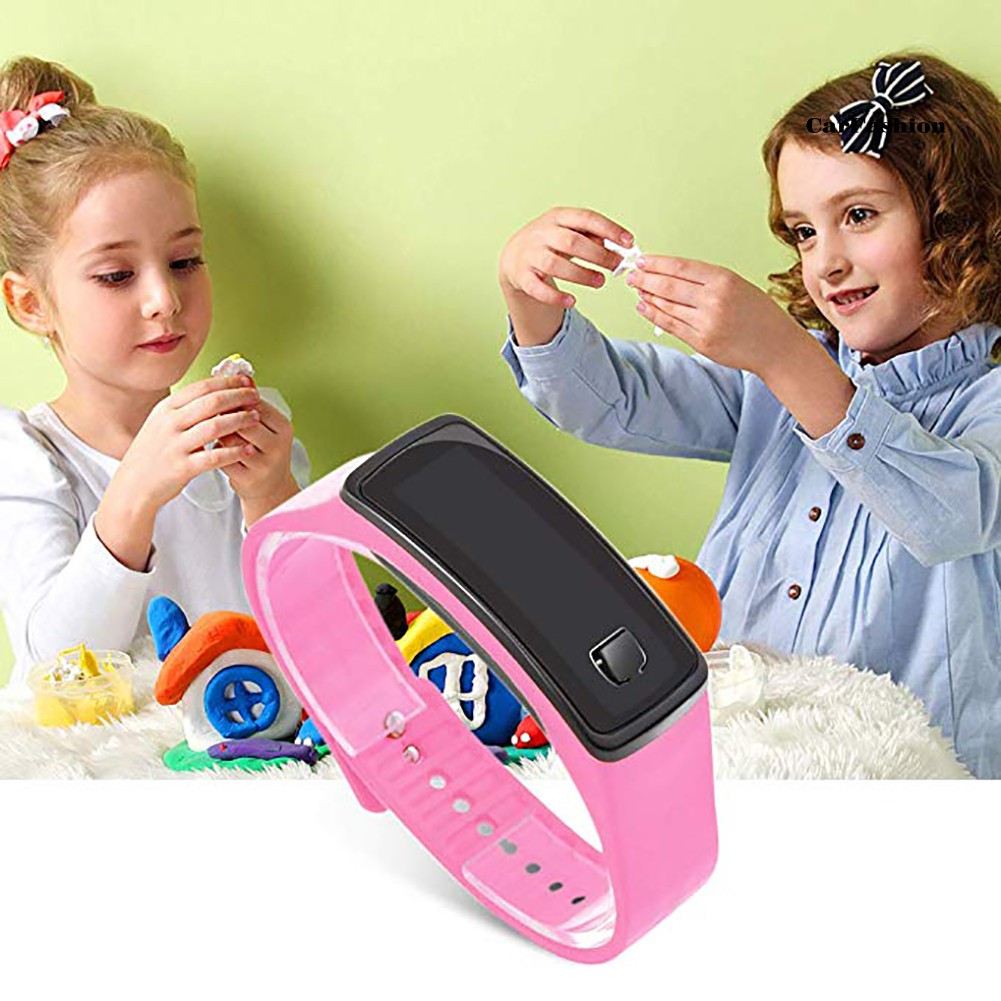 Đồng Hồ Đeo Tay Điện Tử Dây Silicone Kiểu Dáng Thể Thao Cho Bé | BigBuy360 - bigbuy360.vn